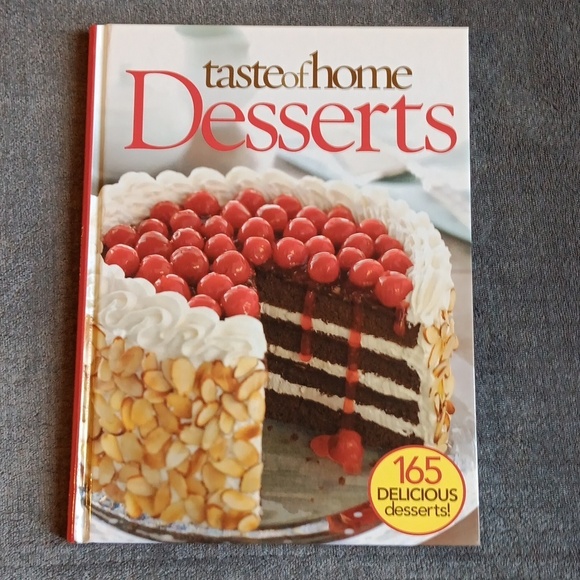 Desserts Hardcover Cookbook With 165 Recipes, Cakes Cookies Sweets Treats - Picture 2 of 14